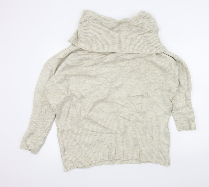 New Look Womens Beige Pullover Jumper Size M