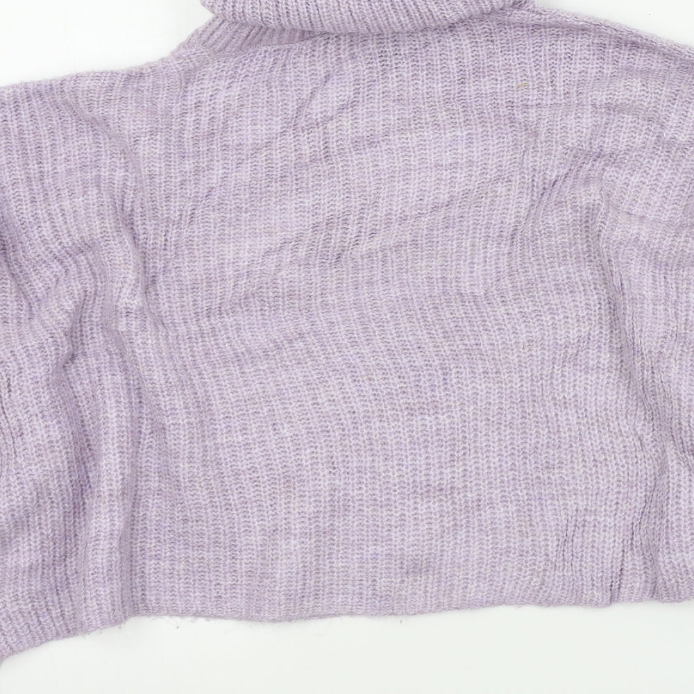 New Look Womens Purple   Pullover Jumper Size M