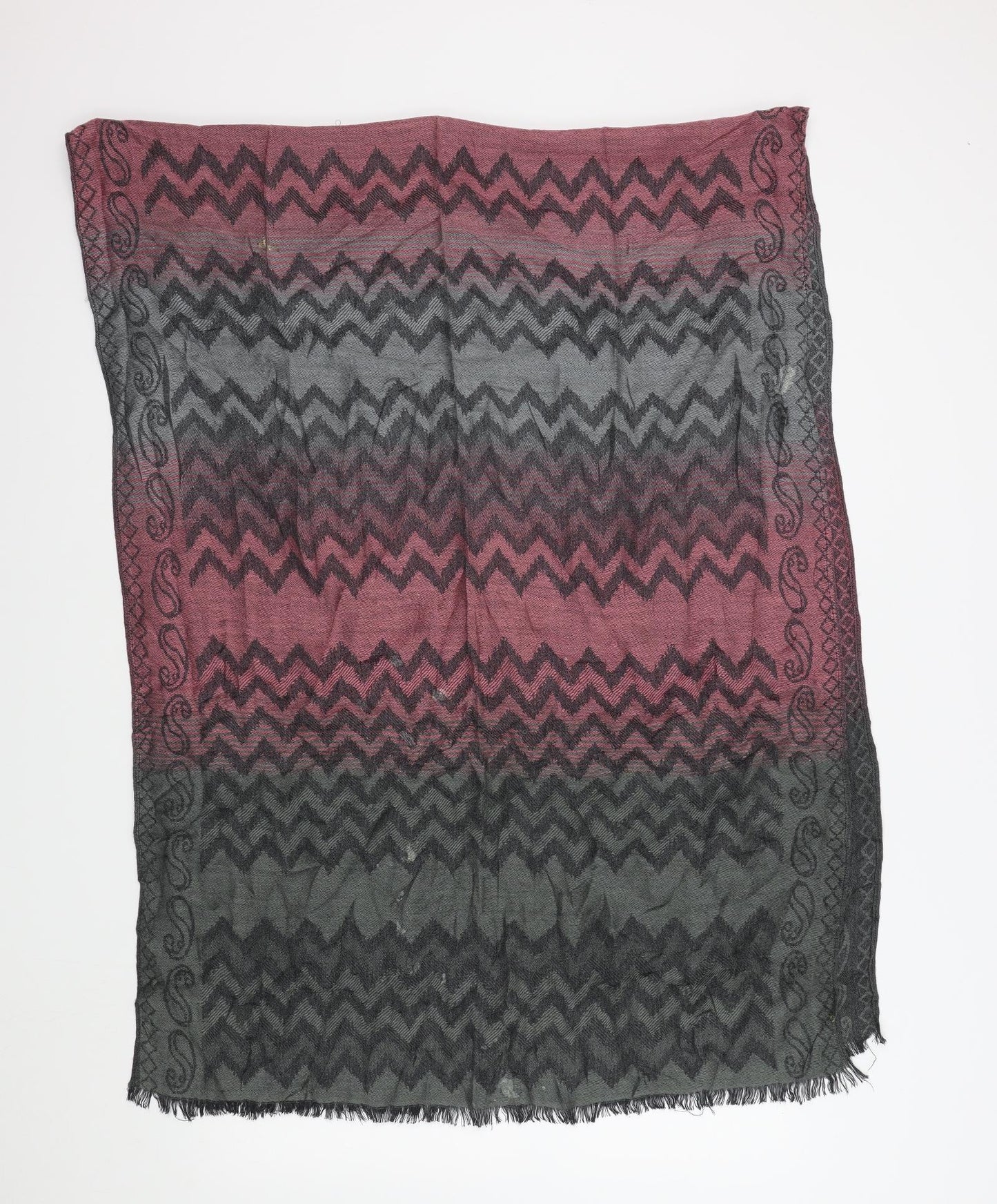 Preworn Womens Multicoloured Geometric   Scarf