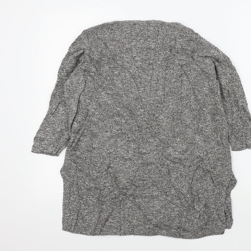 New Look Womens Grey   Henley Jumper Size 12