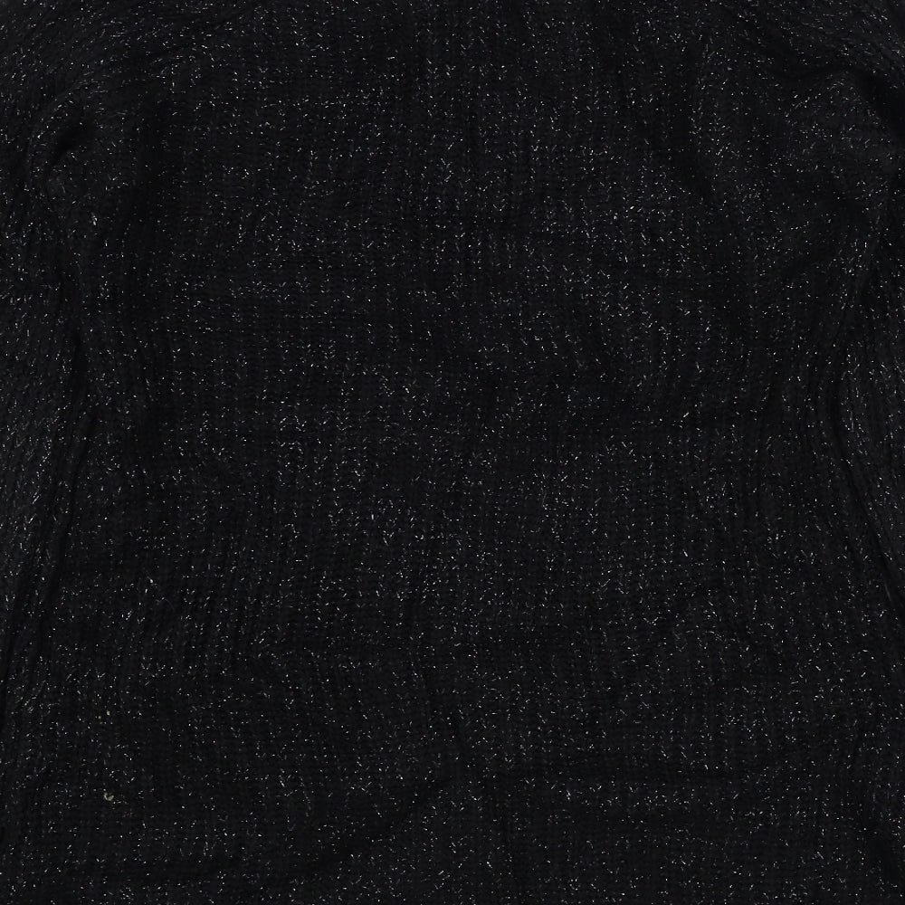 qud london Womens Black   Pullover Jumper Size M