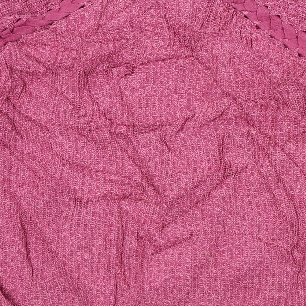 M&Co Womens Pink   Pullover Jumper Size 16