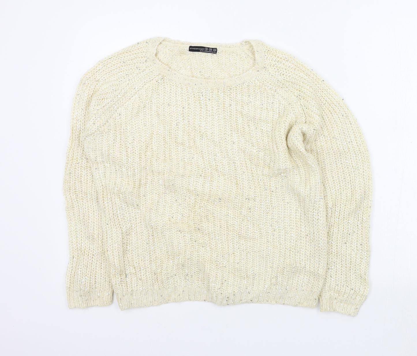 Primark Womens Beige   Pullover Jumper Size 10
