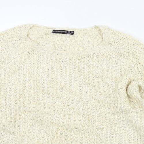 Primark Womens Beige   Pullover Jumper Size 10