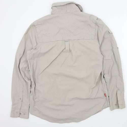 Craghoppers Mens Beige Colourblock   Button-Up Size L