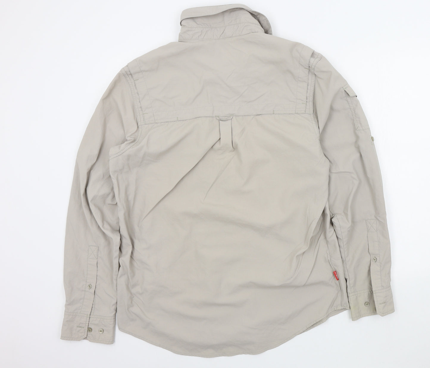 Craghoppers Mens Beige Colourblock   Button-Up Size L