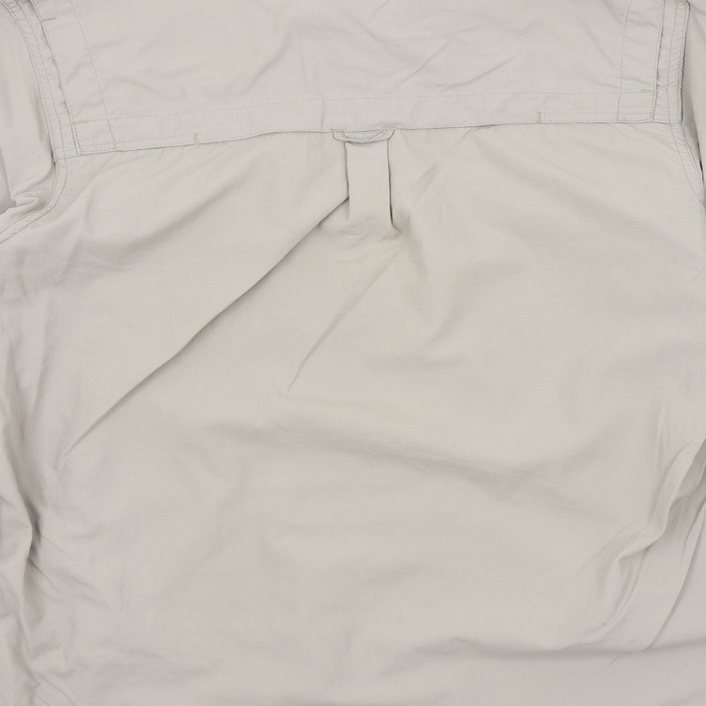 Craghoppers Mens Beige Colourblock   Button-Up Size L