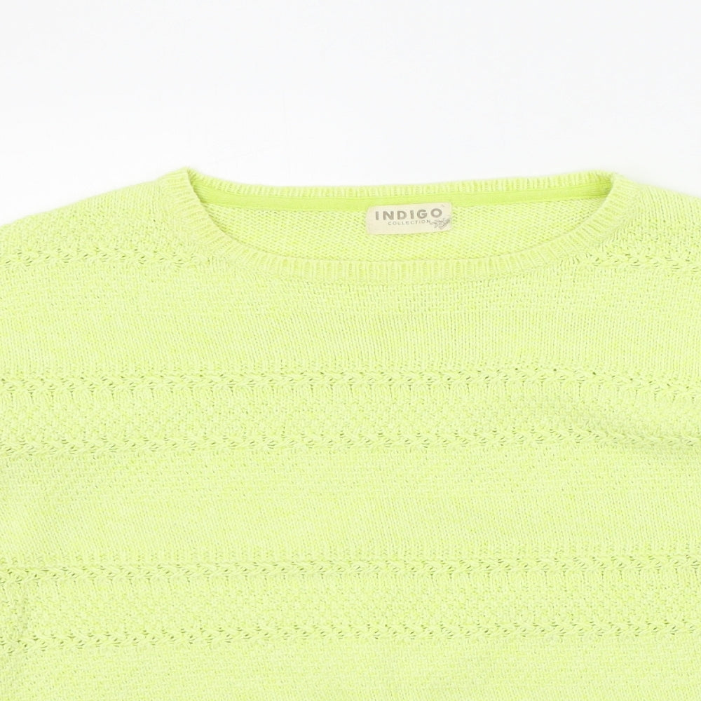M&S Womens Yellow   Pullover Jumper Size 14