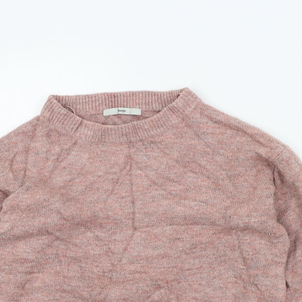 George Womens Pink   Pullover Jumper Size 10
