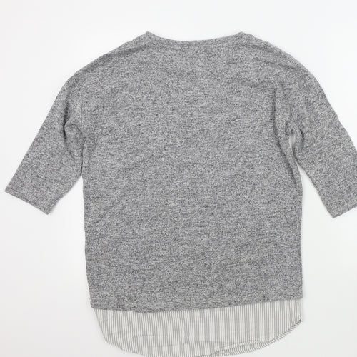 TU Womens Grey   Pullover Jumper Size 10