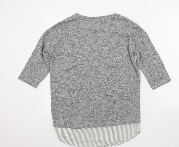 TU Womens Grey   Pullover Jumper Size 10