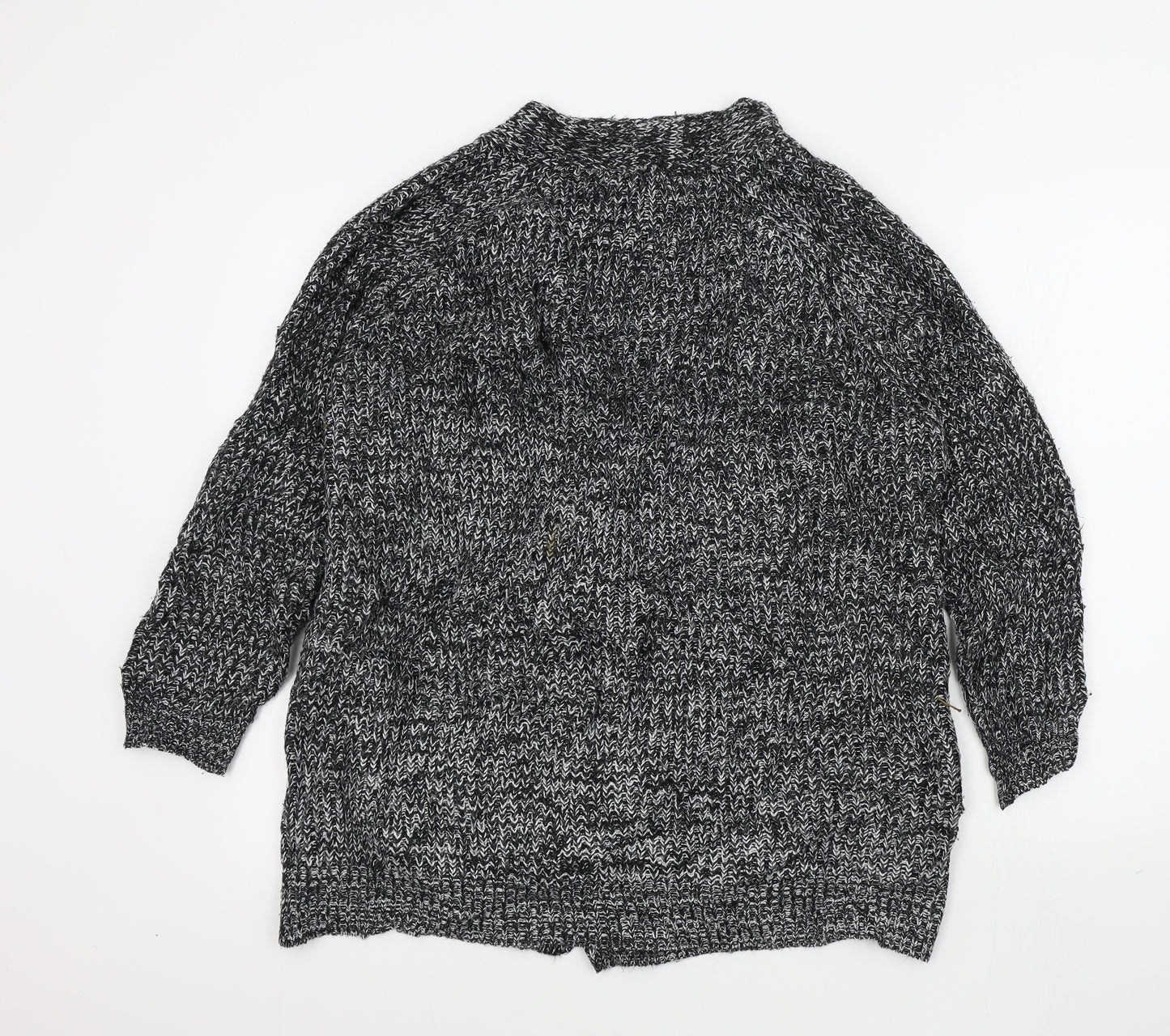 Papaya Womens Black   Cardigan Jumper Size L