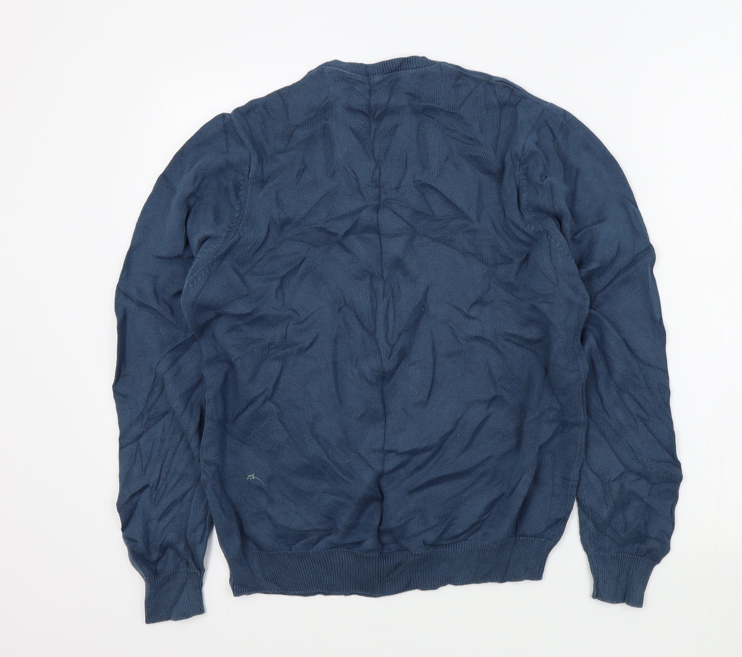 M&S Mens Blue   Pullover Jumper Size M