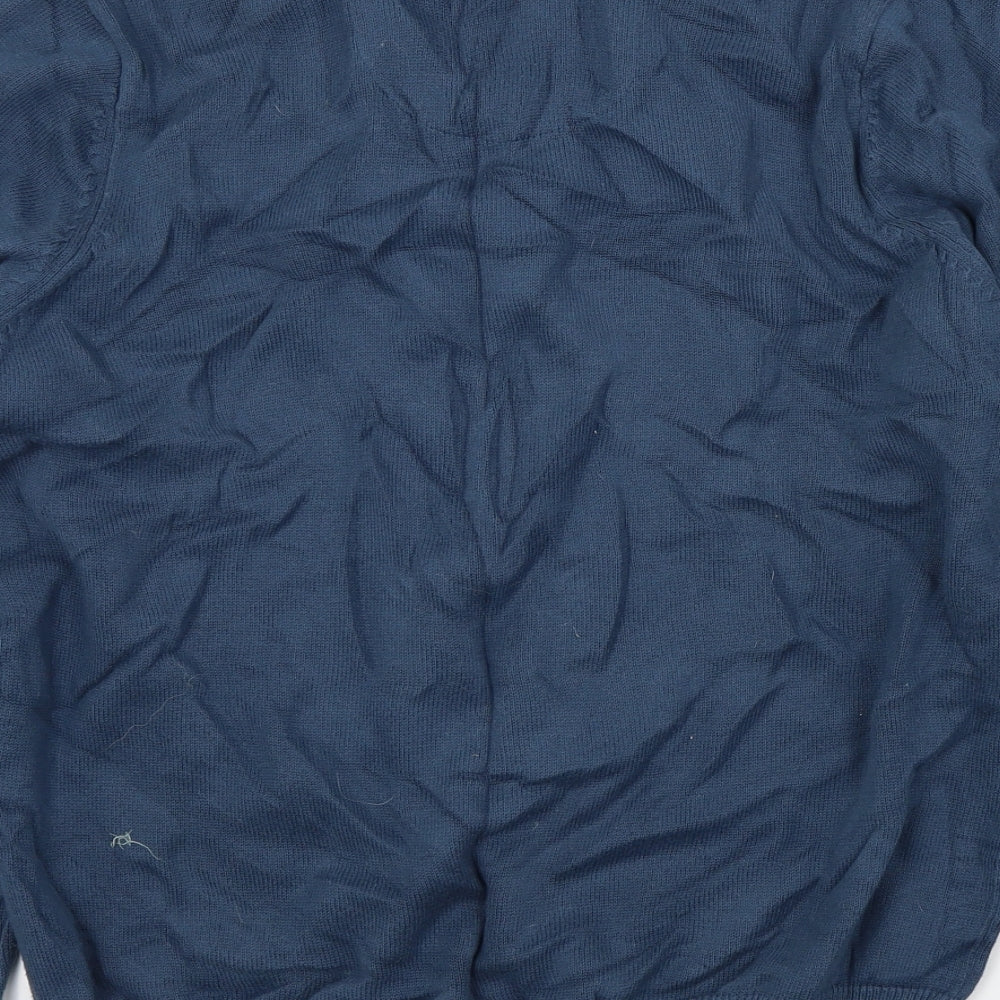 M&S Mens Blue   Pullover Jumper Size M