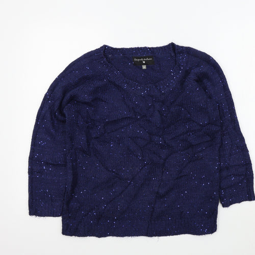 ORIGINALS Womens Blue   Pullover Jumper Size M