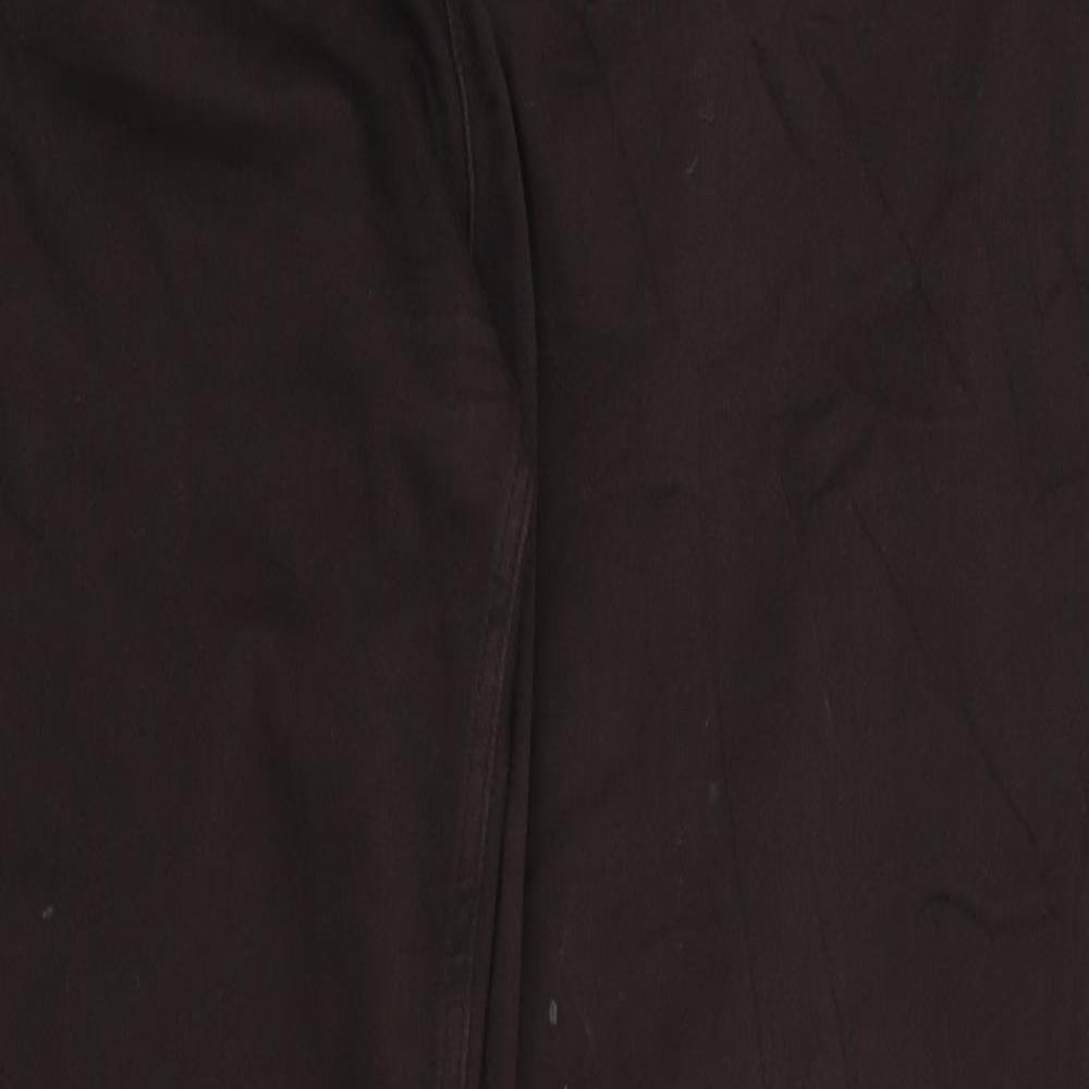 M&S Womens Brown   Trousers  Size 18 L32 in