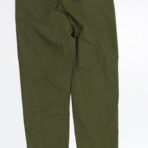 M&S Womens Green   Trousers  Size 6 L26 in