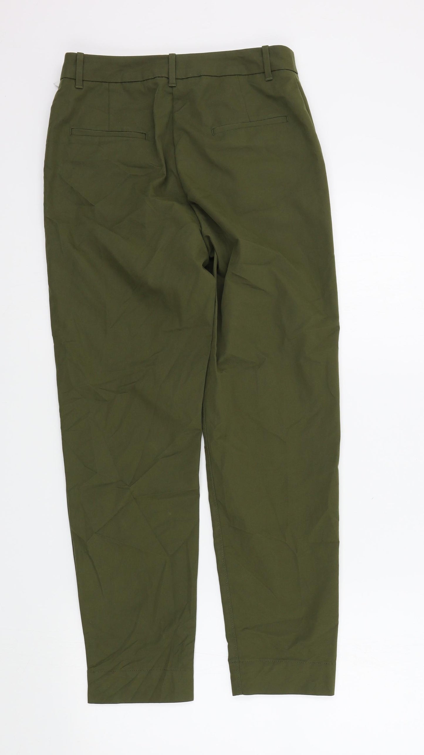 M&S Womens Green   Trousers  Size 6 L26 in