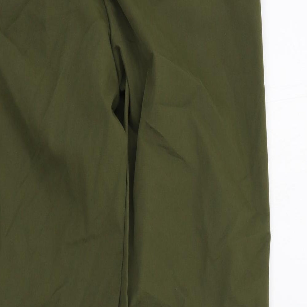 M&S Womens Green   Trousers  Size 6 L26 in