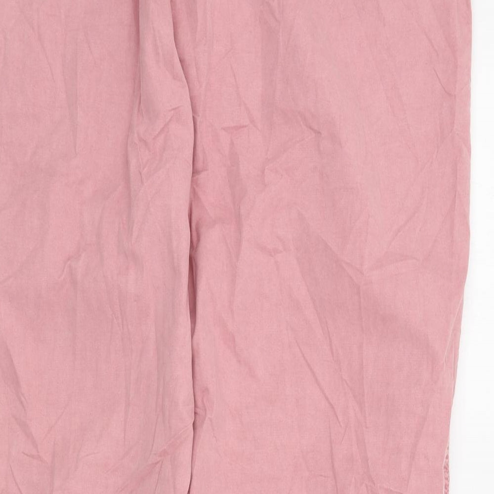 M&S Womens Pink   Trousers  Size 20 in L23 in