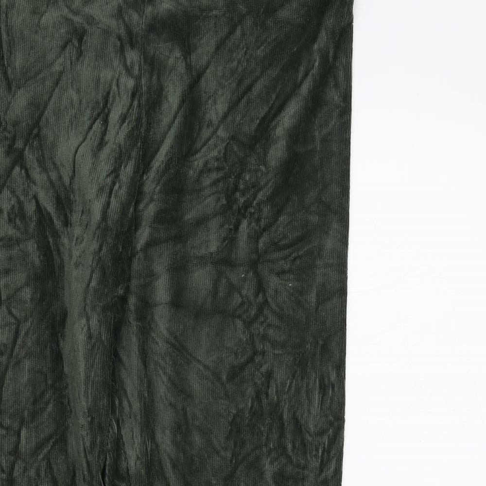 M&S Womens Green   Jegging Trousers Size 14 L25 in
