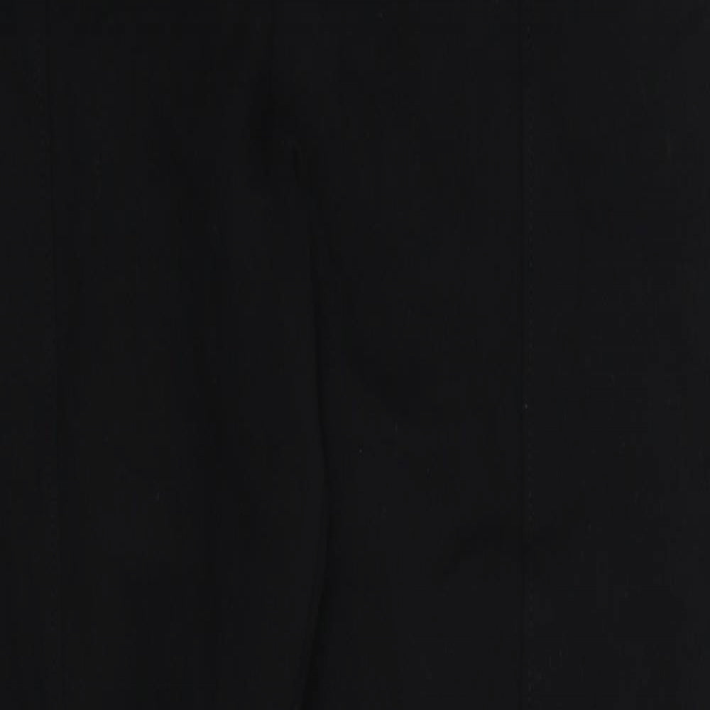 M&S Womens Black Colourblock  Jegging Leggings Size 12 L27 in