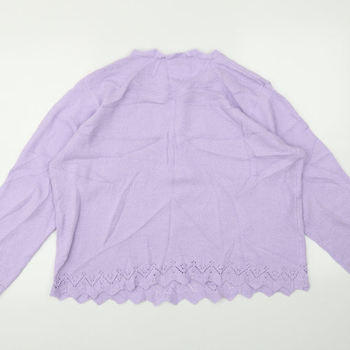 Daxon Womens Purple   Pullover Jumper Size 18