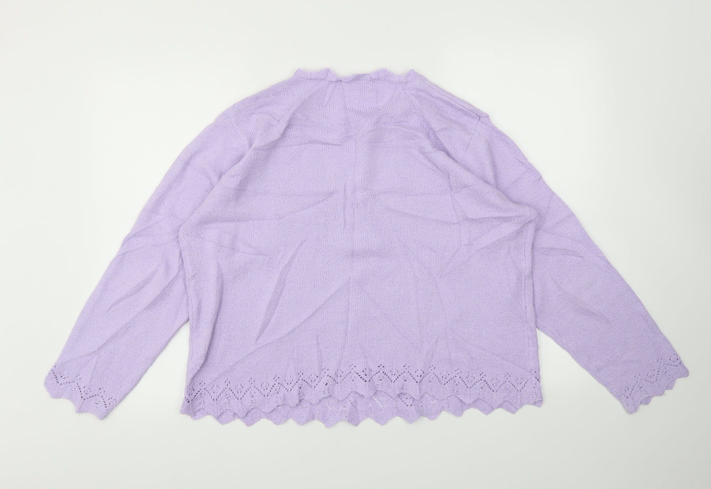 Daxon Womens Purple   Pullover Jumper Size 18