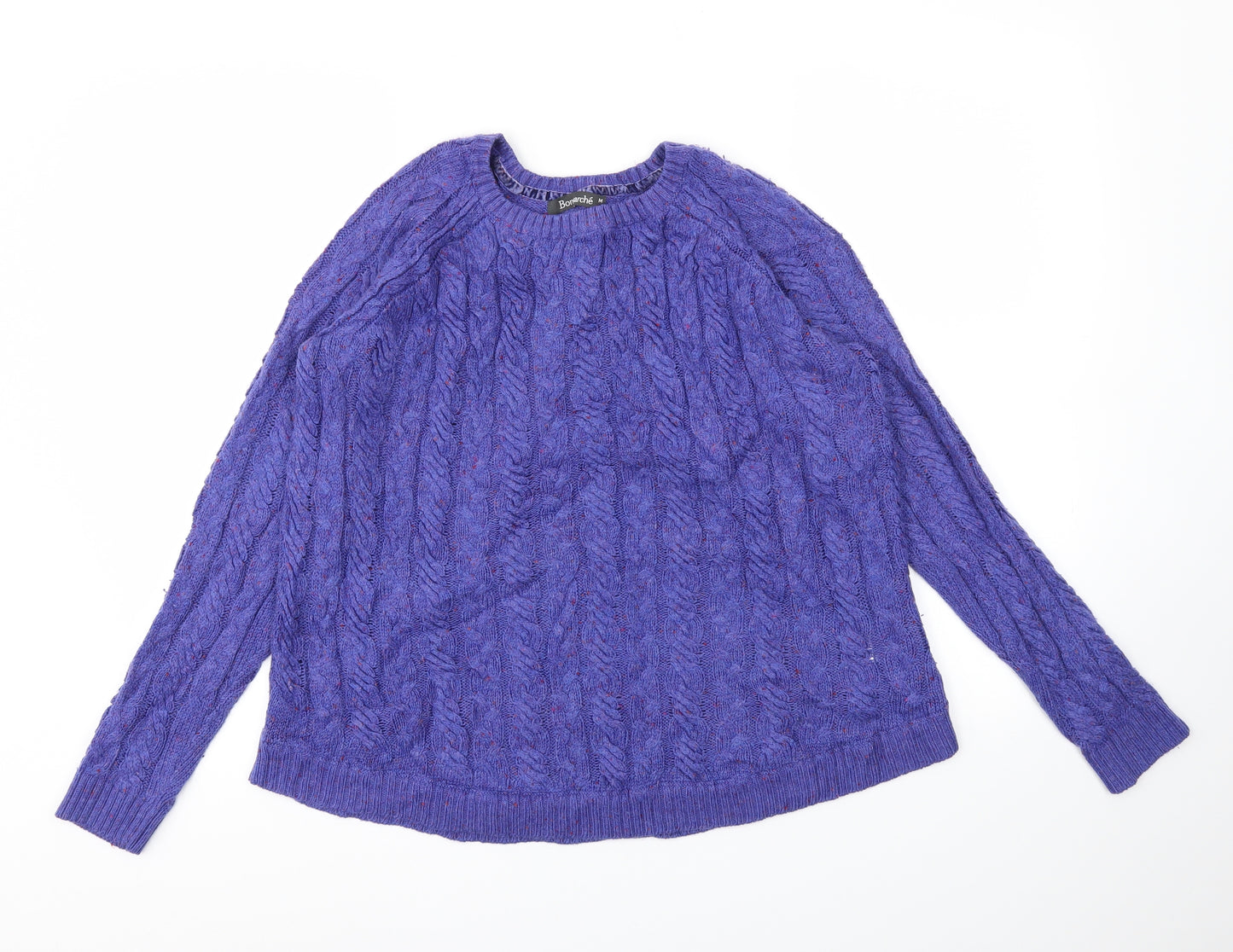 Bonmarché Womens Blue   Pullover Jumper Size M