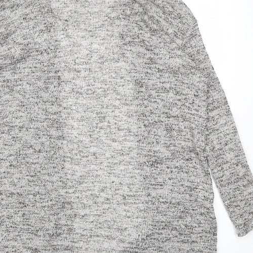 H&M Womens Grey   Cardigan Jumper Size XS