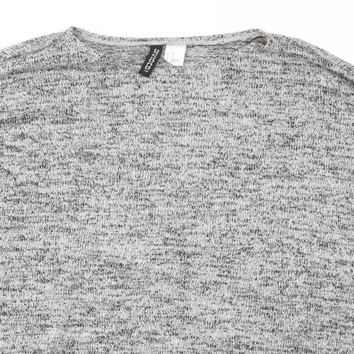 H&M Womens Grey   Pullover Jumper Size XS