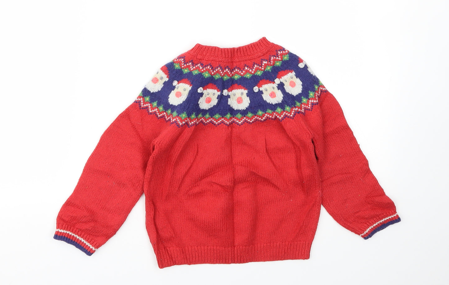 Baby Boden Boys Red   Pullover Jumper Size 3-4 Years