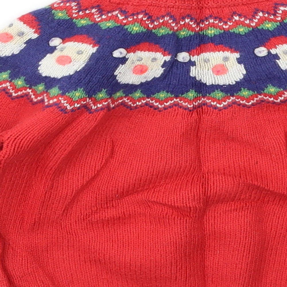 Baby Boden Boys Red   Pullover Jumper Size 3-4 Years