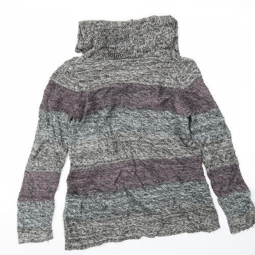TU Womens Multicoloured Striped  Pullover Jumper Size 14