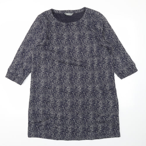 Nutmeg Womens Blue   Jumper Dress  Size 14