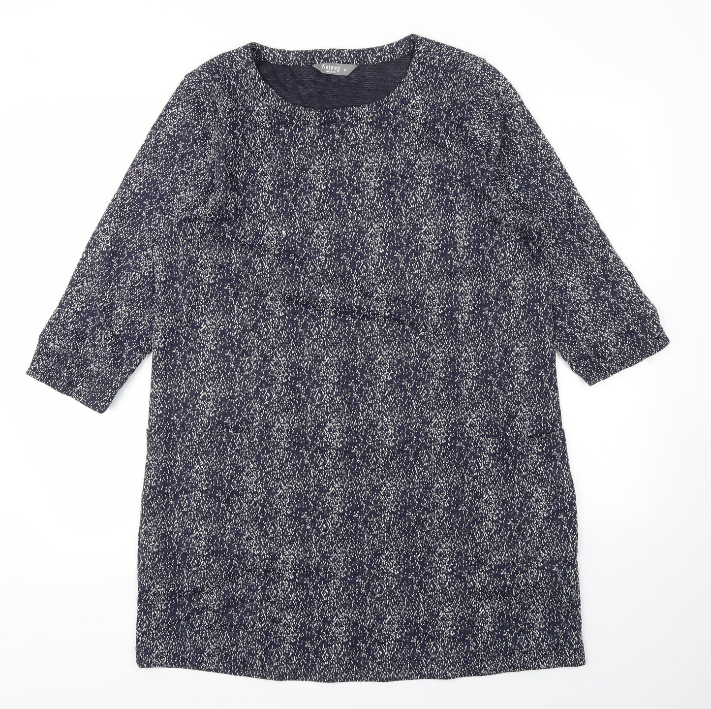 Nutmeg Womens Blue   Jumper Dress  Size 14
