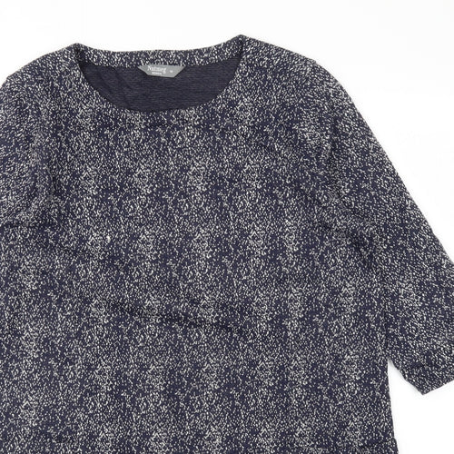 Nutmeg Womens Blue   Jumper Dress  Size 14