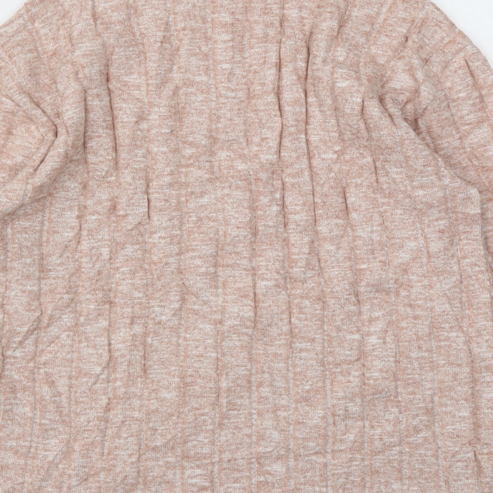 M&S Womens Pink   Basic T-Shirt Size 8
