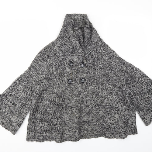SPIRIT UNION Womens Grey   Cardigan Jumper Size M