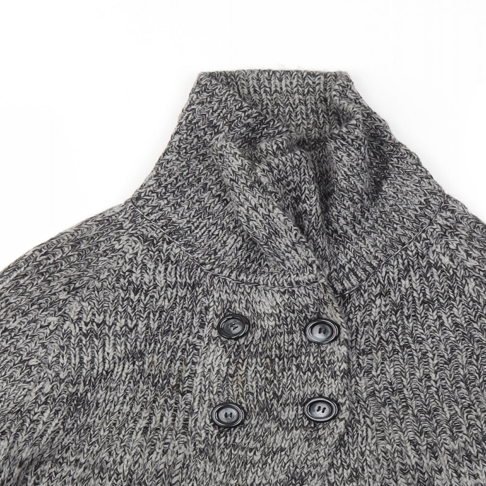 SPIRIT UNION Womens Grey   Cardigan Jumper Size M
