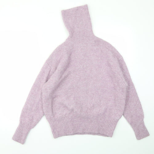 Zara Womens Purple   Pullover Jumper Size S