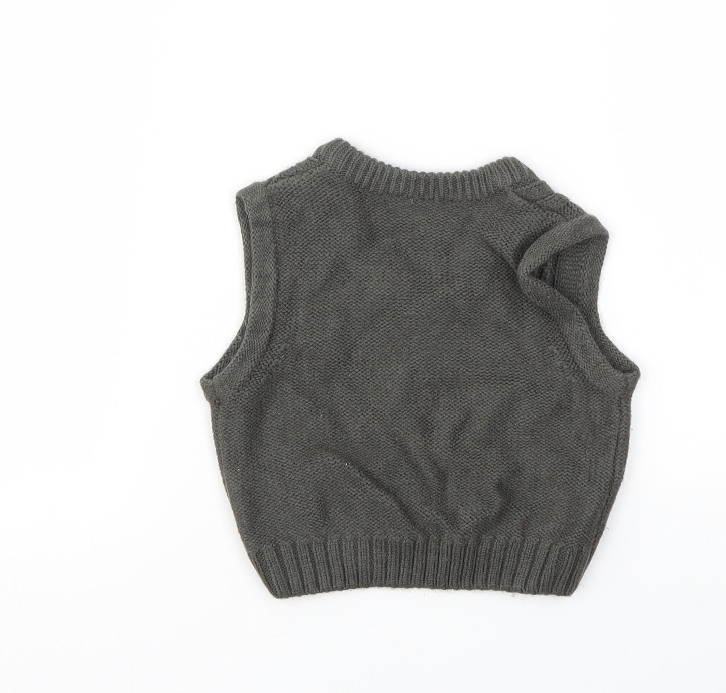 Baby Boutique Boys Green   Pullover Jumper Size 3-6 Months