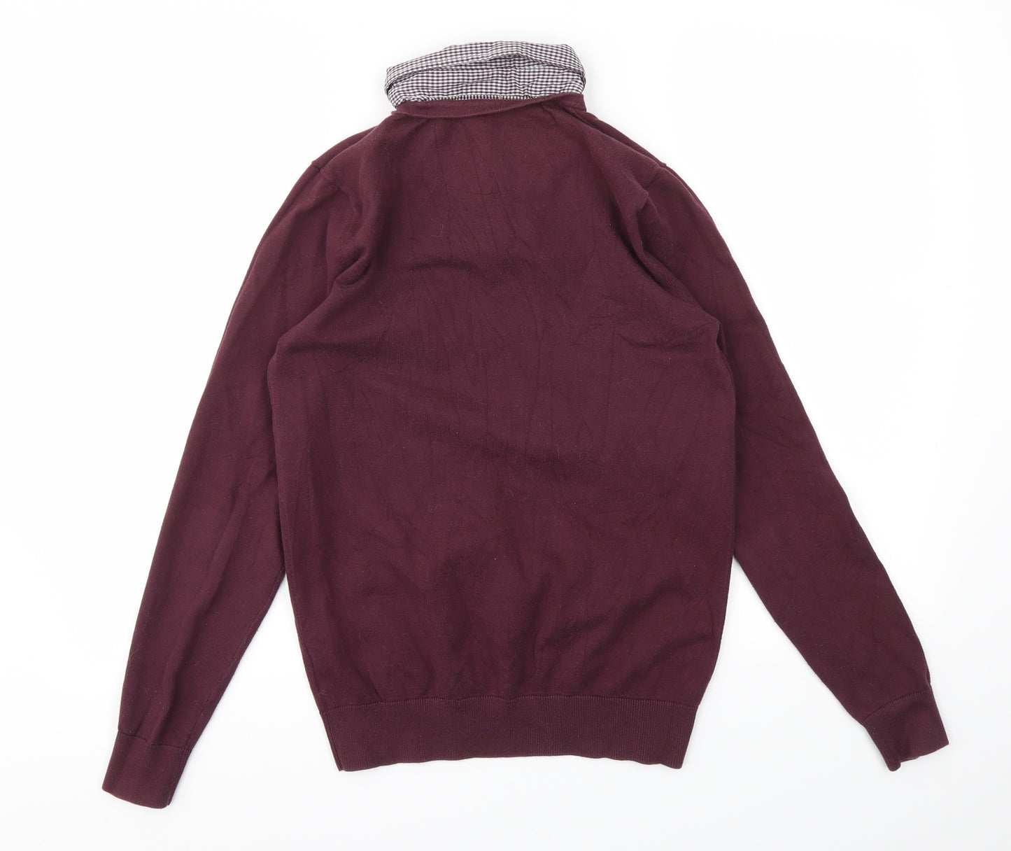 F&F Mens Purple   Pullover Sweatshirt Size XS