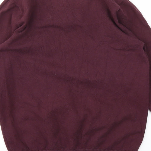 F&F Mens Purple   Pullover Sweatshirt Size XS