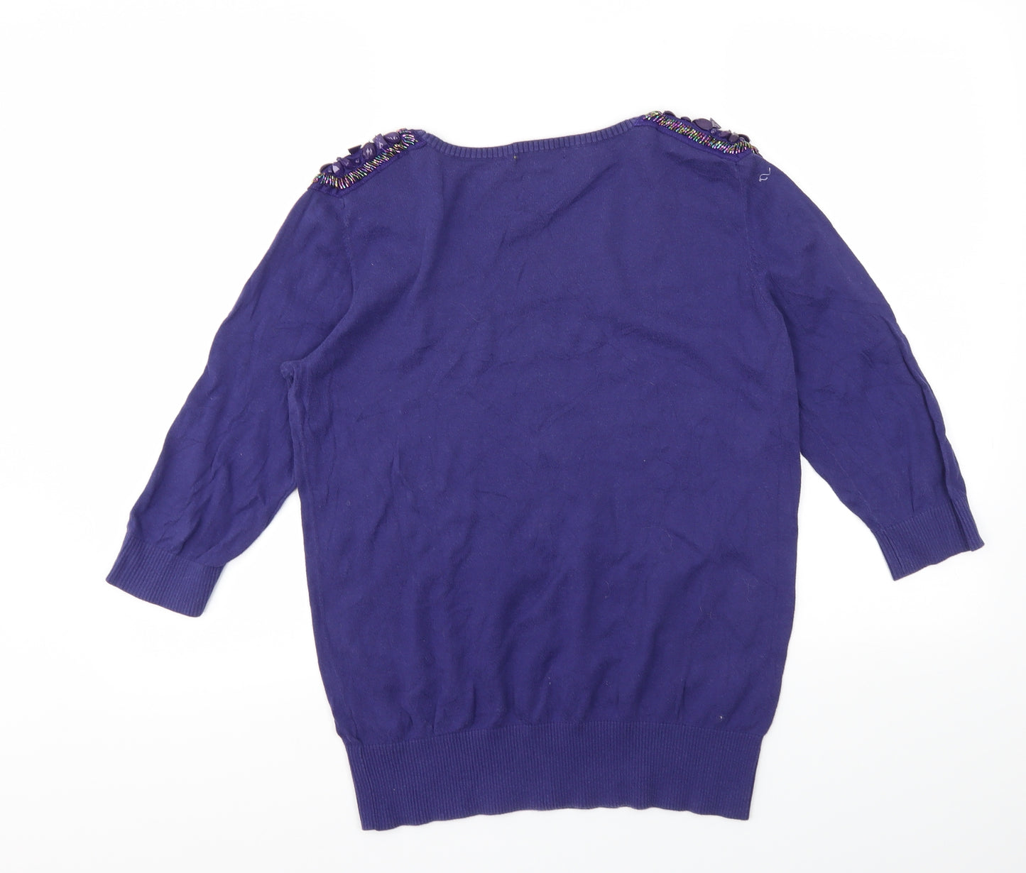 TU Womens Purple   Basic T-Shirt Size 16