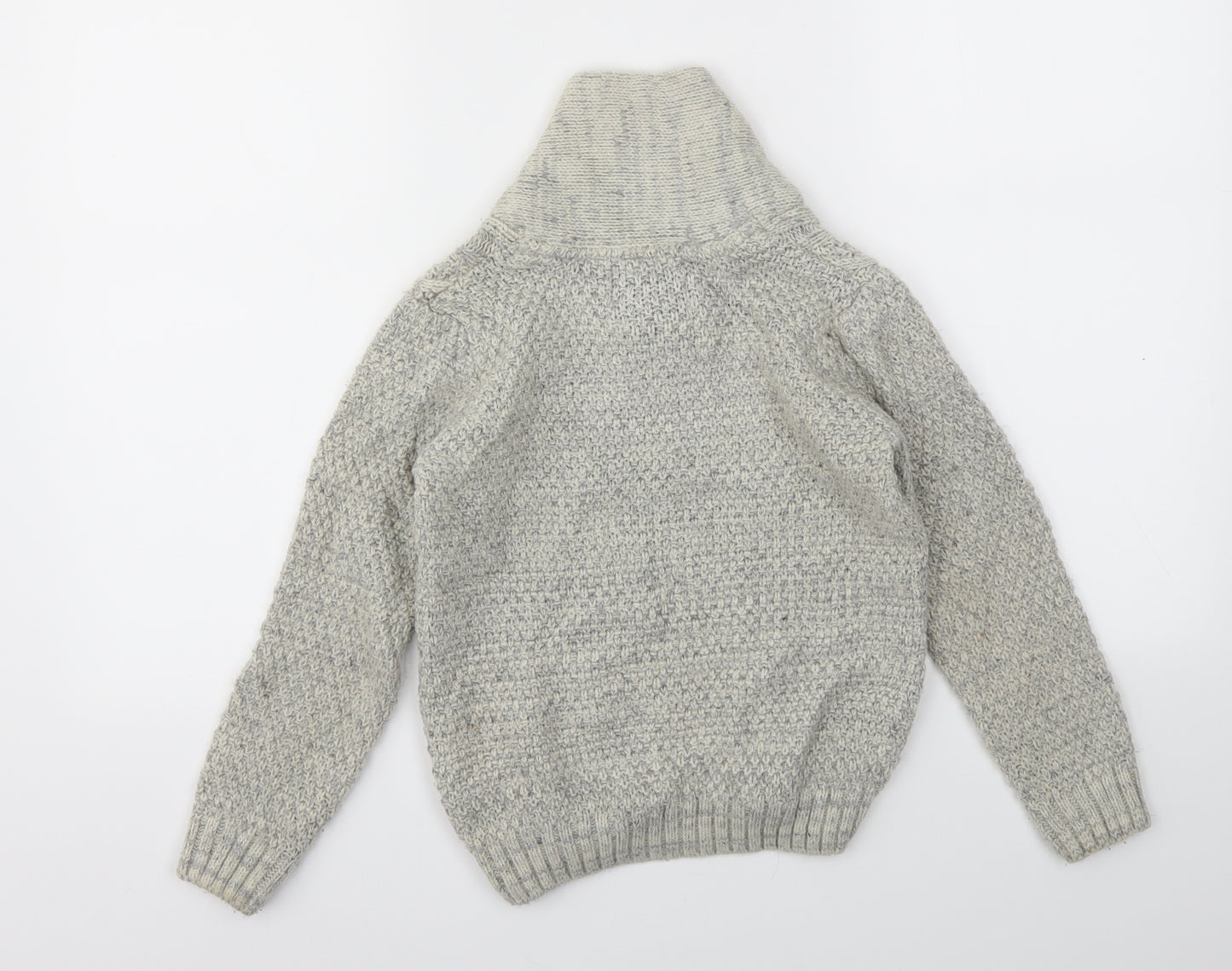 Primark Boys Grey   Pullover Jumper Size 8-9 Years