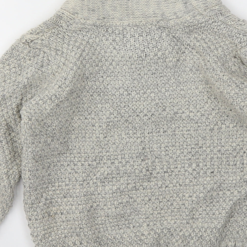 Primark Boys Grey   Pullover Jumper Size 8-9 Years