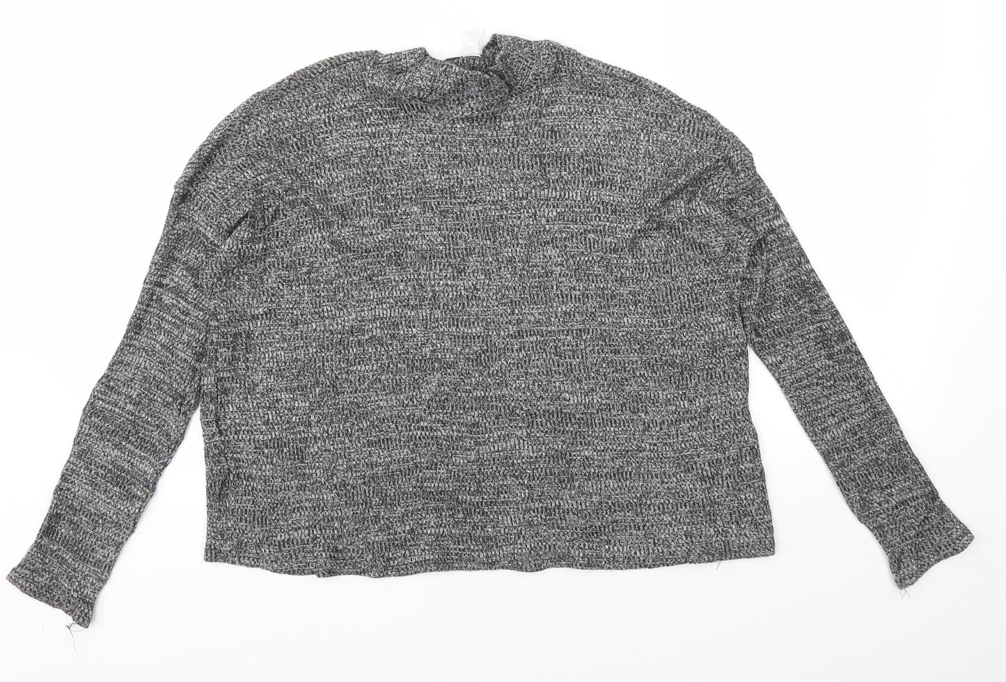 H&M Womens Grey   Basic T-Shirt Size S
