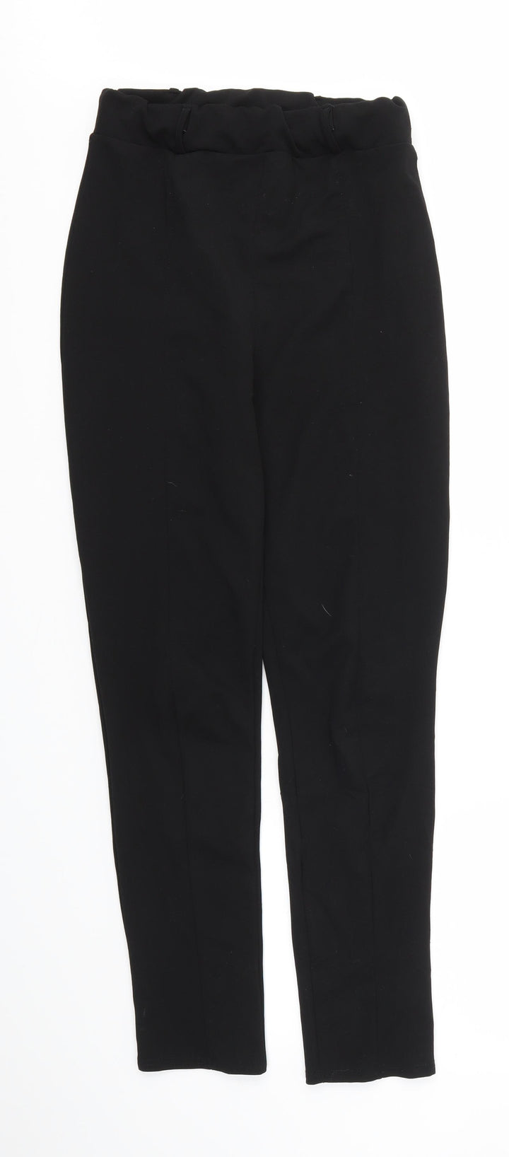 I SAW IT FIRST Womens Black Trousers Size 10 L28 in - stretch waistband
