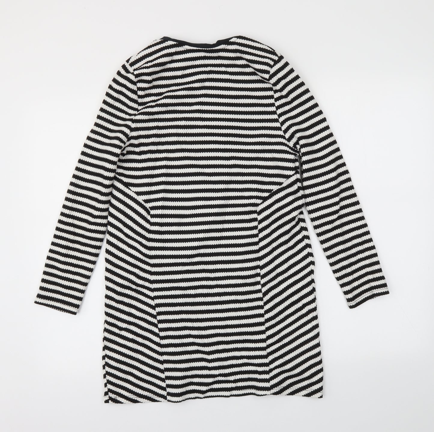 Topshop Womens Multicoloured Striped  Fit & Flare  Size 6